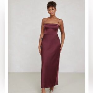 PARK&FIFTH Maxine Dress in Burgundy